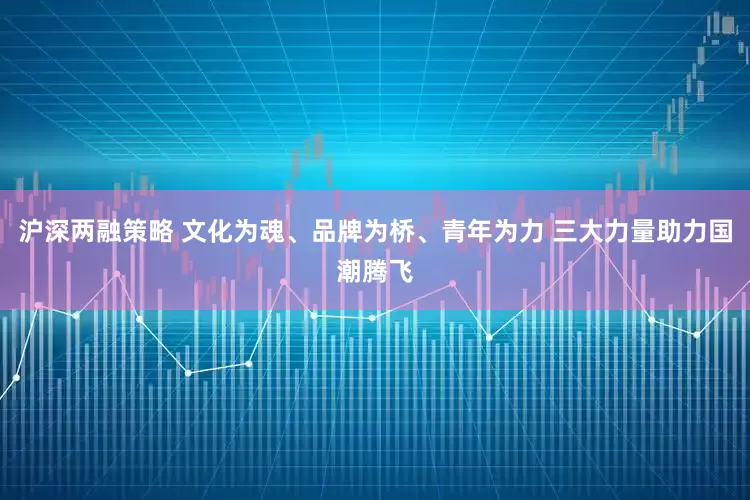 沪深两融策略 文化为魂、品牌为桥、青年为力 三大力量助力国潮腾飞
